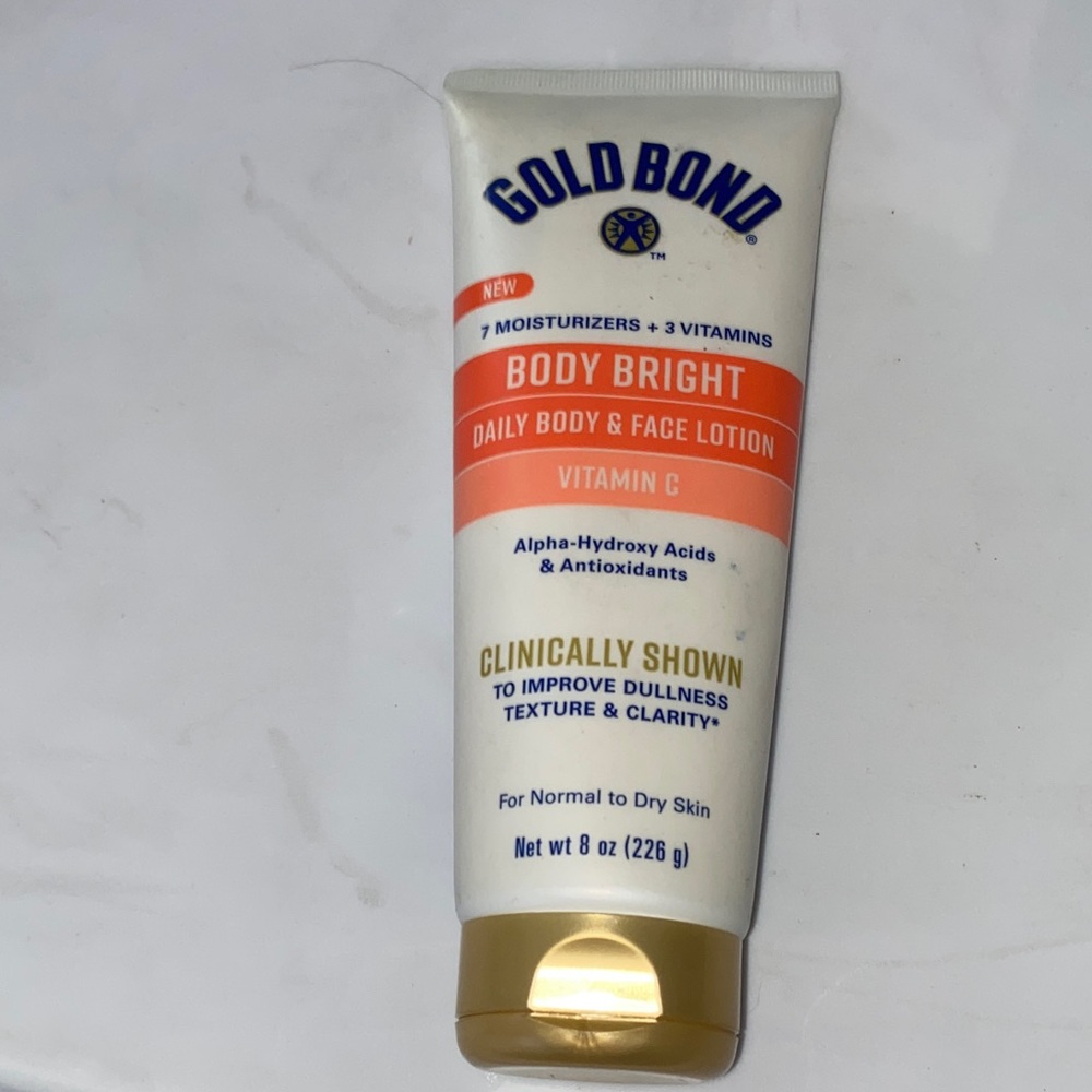 Body Bright Daily Body & Face Lotion - White and Orange